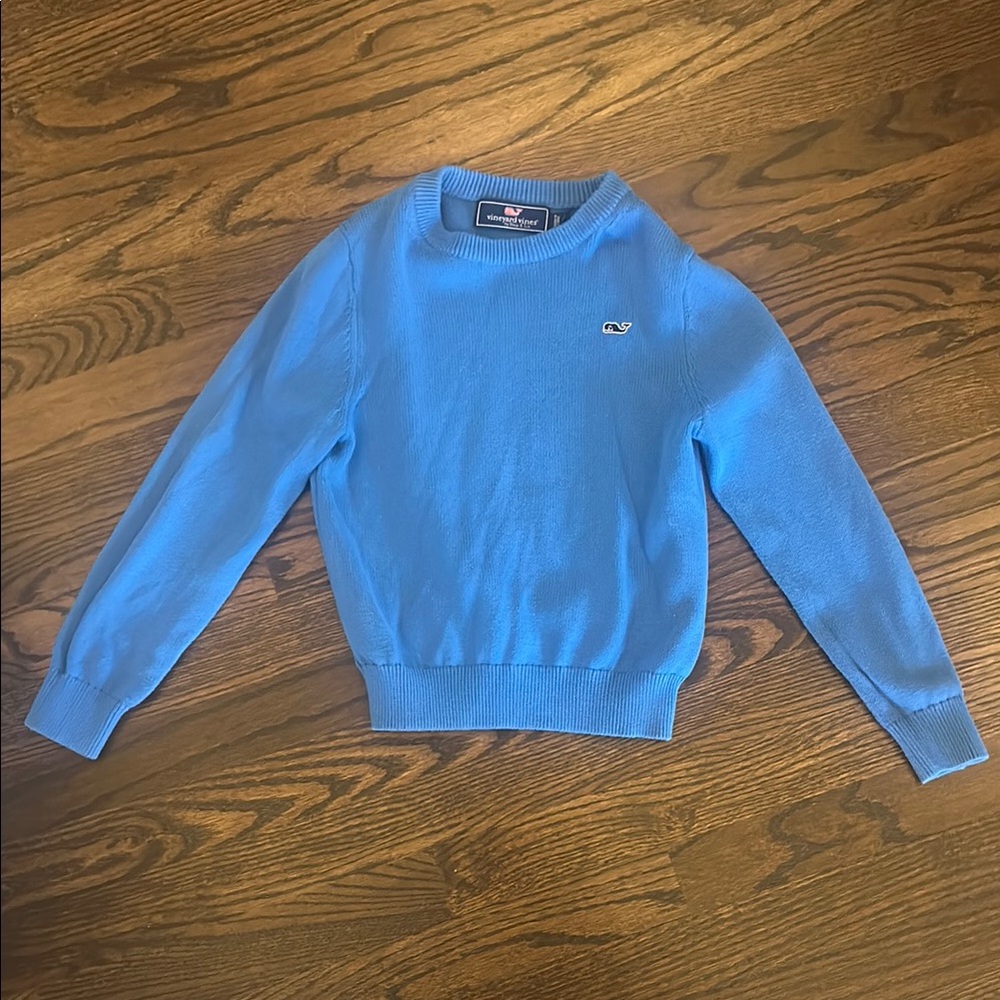 Boys Vineyard Vines Blue Sweater